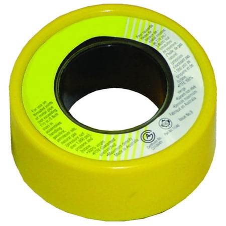 JR Products 07-30025 Teflon Gas Sealant Tape