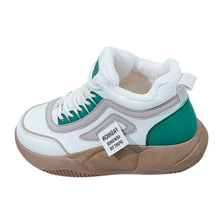 

Womens Shoes New Korean Comfy Warm Plush Thick Soled Snow Shoes