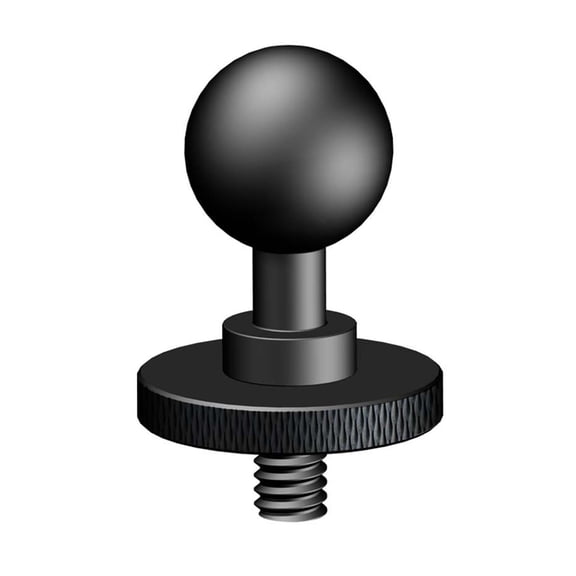 17Mm Head To 1/4Inch Male Screw Adapter Threaded Connector For Camera Tripod Smartphone Mount