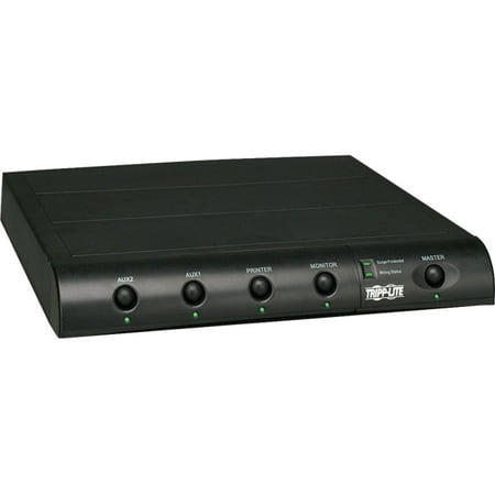 Under Outlet Tripp Lite Surge Protector Under Monitor 6 Outlet RJ11 6' Cord 1440 Joule - Receptacles: 6 x NEMA 5-15R - 1440J ()