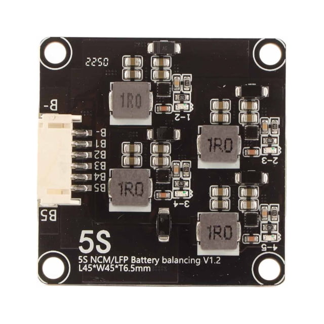 Battery Balance Module, Active Equalizer 0-1.2A for Ternary Iron Lithium Batteries 2S,3S,4S,5S,6S