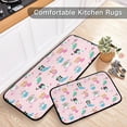 thumbnail image 5 of SKYSONIC Cute Cats 2 Pieces Kitchen Rug Cushioned Anti-Fatigue Kitchen Rugs Set for Home Office Laundry,19.7" x 27.6"+19.7" x 47.2", 5 of 7