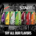 thumbnail image 3 of Mountain Dew Kickstart Black Cherry Energizing Juice Drink, 12 fl oz, 6 Pack Cans, 3 of 5