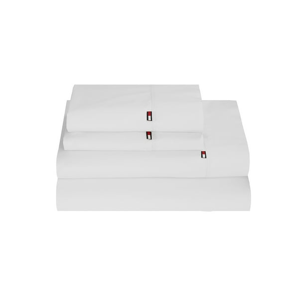 Juego de sábanas sólidas Signature de Tommy Hilfiger, 200 unidades, completo