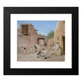 thumbnail image 2 of Maurice Bompard 17x15 Black Modern Framed Museum Art Print Titled - A Street in the Oasis of Chetma, 2 of 5