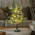 thumbnail image 2 of Lightshare 24IN Lighted Eucalyptus Tree Warm White LED Artificial Greenery with Lights for Wedding Holiday Home Party Decoration Indoor Outdoor, 2 of 7