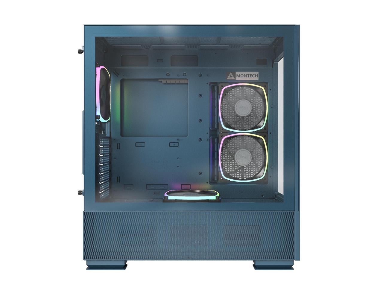 MONTECH SKY TWO Blue ミドルタワーガラスPCケース