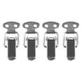 thumbnail image 3 of Ana 4pcs Stainless Steel Toggle Latches Cabinet Boxes Spring Loaded Latch Catch Toggle Clamp Hasp Mini Lock For Chest Box Home Decor, 3 of 9