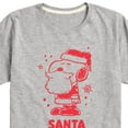 thumbnail image 3 of Peanuts - Christmas - Santa Snoopy Dressed In Red - Toddler & Youth Short Sleeve Graphic T-Shirt, 3 of 5