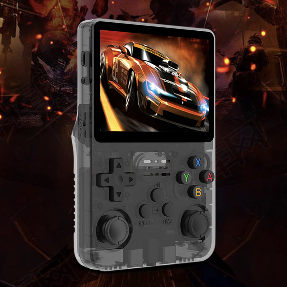 Consola Portátil Retro R36S De 128 GB – Pantalla IPS De 3,5 Pulgadas, Emulador Linux Con Más De 15.000 Juegos, Batería De 3200 MAh