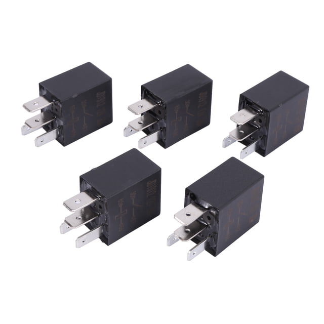 10 x 30A AMP 12V 4Pin Car Auto Relay Kit SPST for Fan Fuel Pump Light Horn