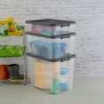 thumbnail image 6 of Sterilite 108 Qt Clear Stacker Storage Container w/ Latching Lid, 16 Pack, 6 of 8