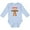 AE-Light Blue, variant on Inktastic Hamster Cute Pet Gift Boys or Girls Long Sleeve Baby Bodysuit