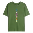 thumbnail image 1 of Camiseta de manga corta con estampado de planeta espacial para hombre, informal, a la moda, con cuello redondo Pompotops  oipoqjl33889, 1 of 3