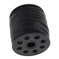 thumbnail image 3 of Rongfmy Korean PU Leather String Rope Flat Cord Thread 2.6mm - Black, 3 of 9