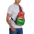 thumbnail image 7 of Sling Bag for Men, Watermelon Hello Summer Fanny Pack Crossbody Bags Shoulder Chest Bag, Small Gym Bag Anti Theft Crossbody Backpack Daypack for Travel Sports Running Hiking, 7 of 7