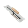 thumbnail image 2 of Plaster, plaster trowel with , serrated plaster trowel for scraping plaster wall style C, 2 of 8