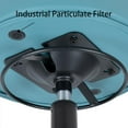 thumbnail image 4 of TAKE UR SEAT 17" Table Height Adjustable Round Seat Stool Heavy Duty Ship and Built Within 24 Hours, Spa, Medical, Lab, Cleanroom, Nylon Casters, Blue, 4 of 5