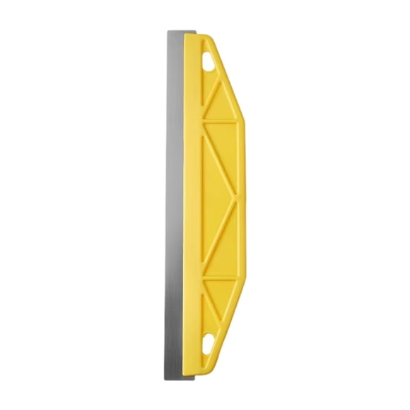Flynix Bouclier de Peinture de Bord pour Peintre, Protège-Coupe, Outil de Coupe, Acier Inoxydable Flexible, Jaune