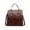 Brown, variant on COM1950s Vintage Backpack for Women,Fashion Casual Handbag Backpack,Genuine Leather Small Backpack with Large Capacity,Lightweight Travel Daypack for Work and Travel