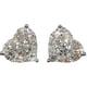 thumbnail image 1 of Pendientes de cristal joyería pendiente corazón mujer corazón deslumbrante regalo pendientes de moda, 1 of 6
