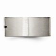 thumbnail image 3 of Titanium 10mm Black Enamel Cross Brushed Band Size: 12; for Adults and Teens; for Women and Men, 3 of 7