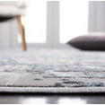 thumbnail image 4 of SAFAVIEH Lagoon Catrine Distressed Area Rug, Gray/Blue, 6'7" x 6'7" Square, 4 of 8