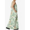 thumbnail image 4 of TheMogan Women's PLUS Tie Dye Soft French Terry V Neck Pocket Cami Sun Long Maxi Dress, 4 of 6
