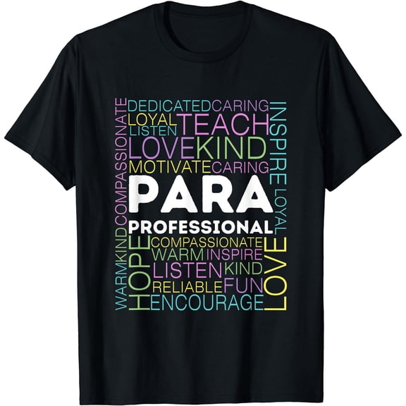 Para professional Teacher Paraeducator Special Education T-Shirt