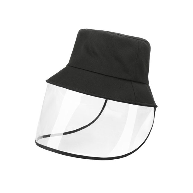 Cubierta facial Gotas de parada sombrero desmontable diseño sombrero para el sol cubierta de la cara Protector al aire libre parada Saliva Sunbonnet Abanopi Cubierta facial