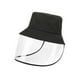thumbnail image 1 of Cubierta facial Irfora Gotas de parada sombrero desmontable diseño sombrero para el sol cubierta de la cara Protector al aire libre parada Saliva Sunbonnet Irfora Cubierta facial, 1 of 5