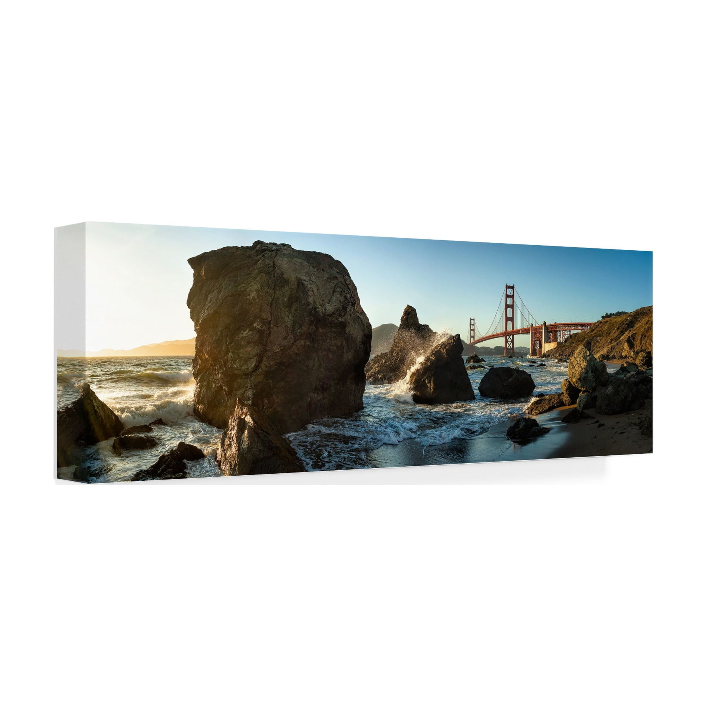 Michael Kaupp 'The Golden Gate Bridge' Canvas Art