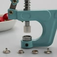 thumbnail image 1 of 312pcs Snap Button Kit Metal supplies dot Snaps Studs w/ Pliers Press Tool for Sewing pink, 1 of 9