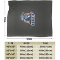 thumbnail image 3 of Utep Miners Fleece Blanket, Very Soft Microfiber Flannel Blanket for Couch Warm and Cozy for All Seasons, 3 of 6