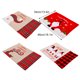thumbnail image 4 of Yuarrent Mantel Decoración navideña Adorno navideño Suavidad Multipropósito Mano de obra Accesorios para el hogar Decorativo Diseño lindo Impreso Kits de decoración para fiestas Tres Rodolfos Yuarrent HA068338-04, 4 of 6