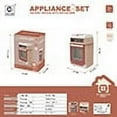 thumbnail image 4 of Children‘S Home Appliance Simulation Toys  Children‘S Kitchen Games  Coffee Machine  Blender  Bread Machine  Washing Machine  Vacuum Cleaner, 4 of 4