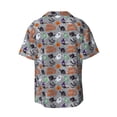 thumbnail image 6 of Daiia Happy Halloween Men's Linen Shirts Short Sleeve Casual Shirts Button Down Shirt for Men Beach Summer Wedding Shirt-3X-Large, 6 of 6