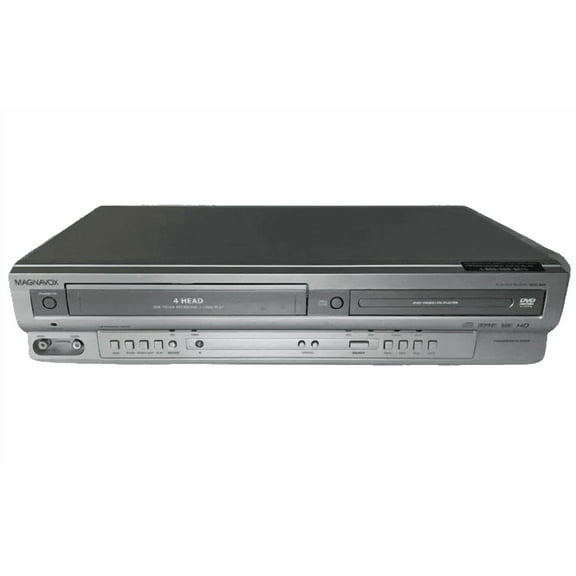 Restored Magnavox MSD805 DVD Player/Video Cassette Recorder - w/ Original Remote, Manual, and A/V Cables (Refurbished)