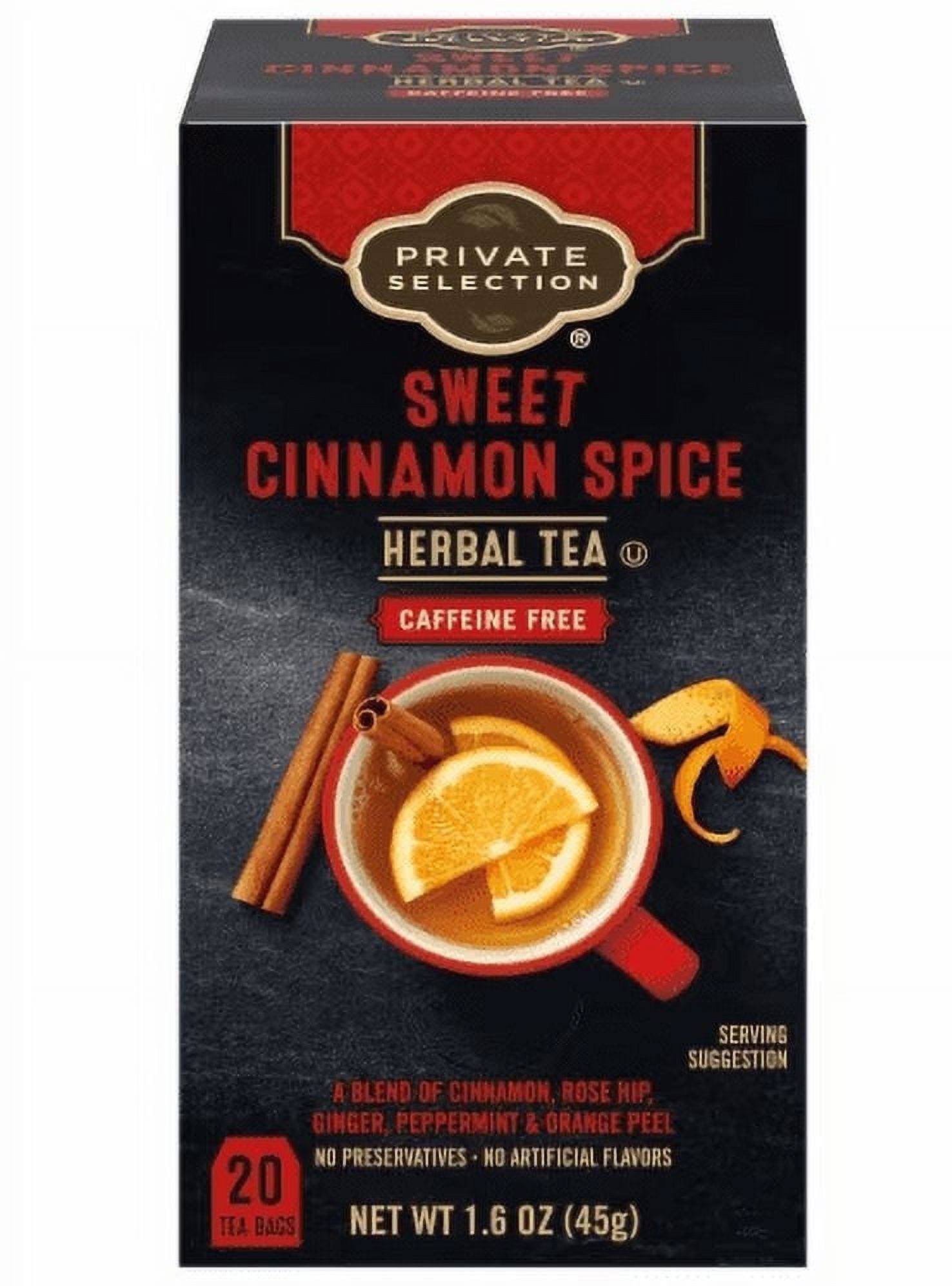 Private Selection Caffeine Free Sweet Cinnamon Spice Herbal Tea