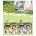 thumbnail image 3 of Cámara de impresión para niños con cámara dual de 240 MP y 1080 P, imprimible con un solo toque y 2 rollos de papel de impresión de 57 x 25 mm, color azul., 3 of 8