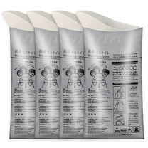Yibooy 4Pcs Camping Pee Bags Disposable Emergency Toilet for Men Women Children Patient