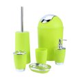 thumbnail image 3 of Juego de accesorios de baño, contenedor, dispensador de jabón, vaso, soporte para cepillo de dientes, 6 uds., 3 of 9