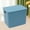 D, variant on Compact Plastic Folding Storage Box with Removable Lid Small Organizer Bin for Personal Items Portable Collapsible Space Saving Design Lightweight for Multi-Functional Use