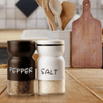 thumbnail image 5 of 10X Farmhouse Salt and Pepper Shakers Set with Adjustable Lids, Decor, Cute Shaker Set, 5 of 7