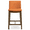 Brown,Burnt Orange#1, variant on Dining Chairs Dakota Dark Yellow Velvet Dining Chair (Set Of 2),Wooden Dining Chairs