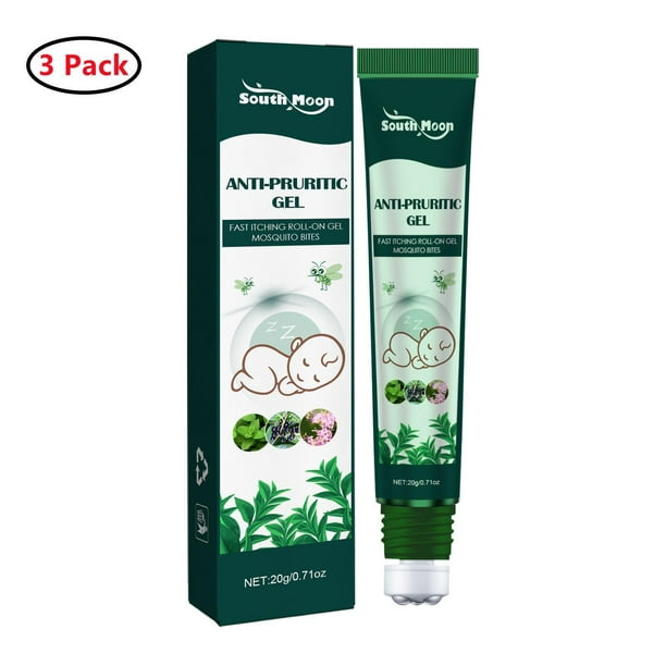 3 Pack Bug Bite Itch & Sting Relief Stick Mosquito Bee Wasp Spider Mite Bed Bug Bites