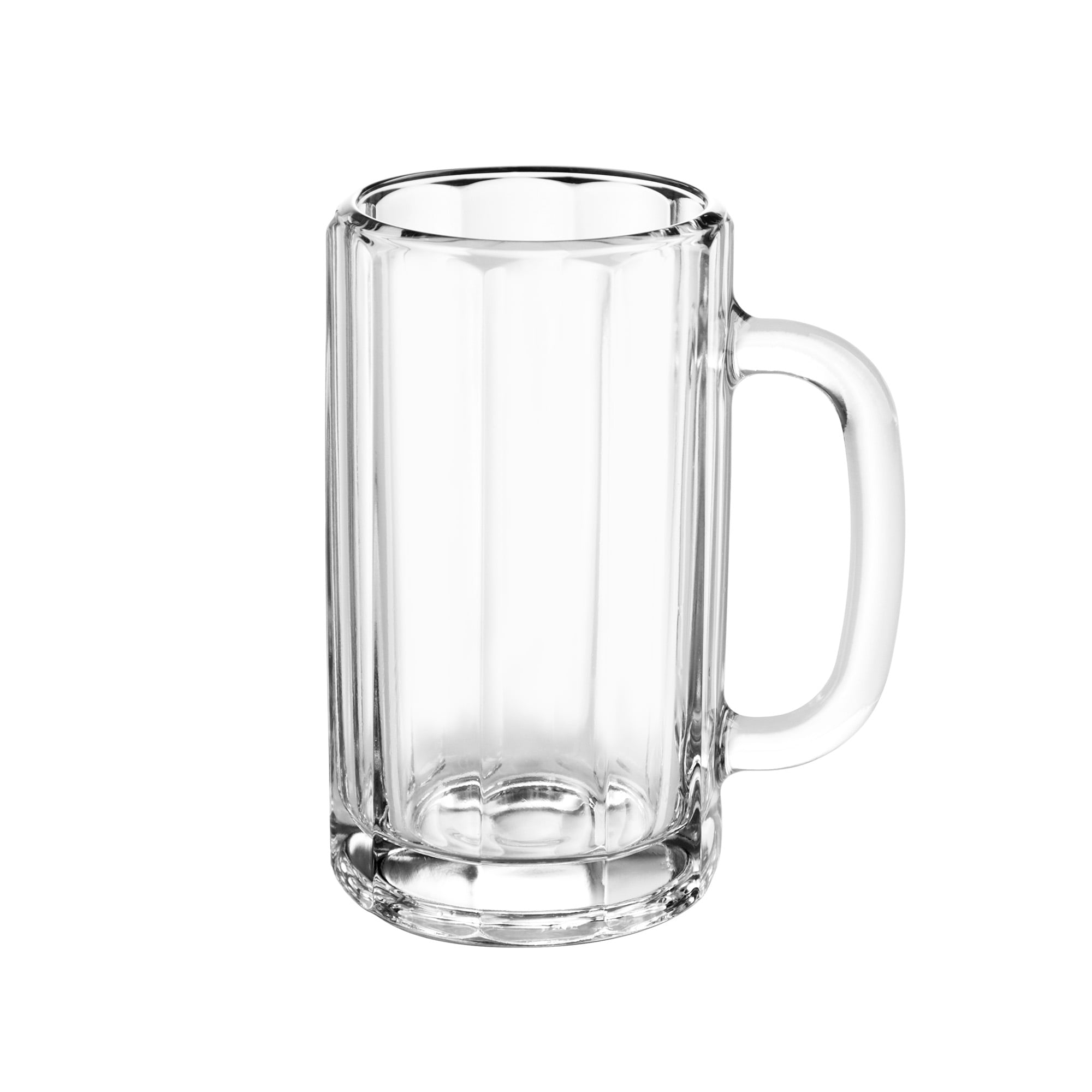 Mainstays Barnes 22 oz Clear Glass Beer Mug with Handle