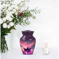 thumbnail image 7 of JAGASY Fishing Urn for Father - Pink Small Urn for Ashes Adult Male & Female - Sunset Boat Water Decorative Urns for Human Ashes Keepsake- Miniature Cremation Urns for Mom & Dad - (3 Inch), 7 of 7