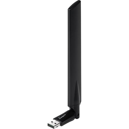 UPC: 0649659025028 | Edimax Wi-Fi 5 High Gain Dual-Band Adapter w/ Adjustable +4/6dBi Antenna  Wireless 802.11ac AC600 (2.4GHz/5GHz) USB Adapter  Win 11 Plug-n-Play  Mac OS 10.15  Linux  USB Cradle  EW-7811UAC