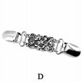 thumbnail image 1 of 1pc Vintage Sweater Shawl Clip - Elegant Metal Brooch for Dresses, Cardigans, and Collars - Flower Pattern Design, 1 of 5